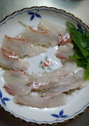 鯛のとろろ昆布しめ-レシピのメイン写真