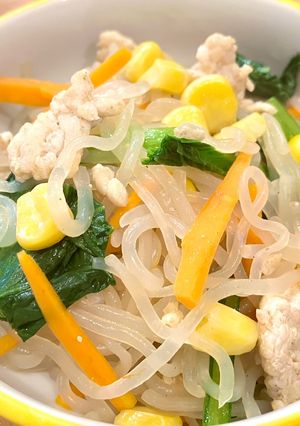給食のしらたきソテー-レシピのメイン写真