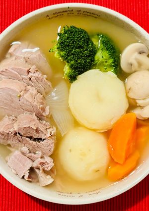 アイスバイン風・塩豚のポトフー-レシピのメイン写真