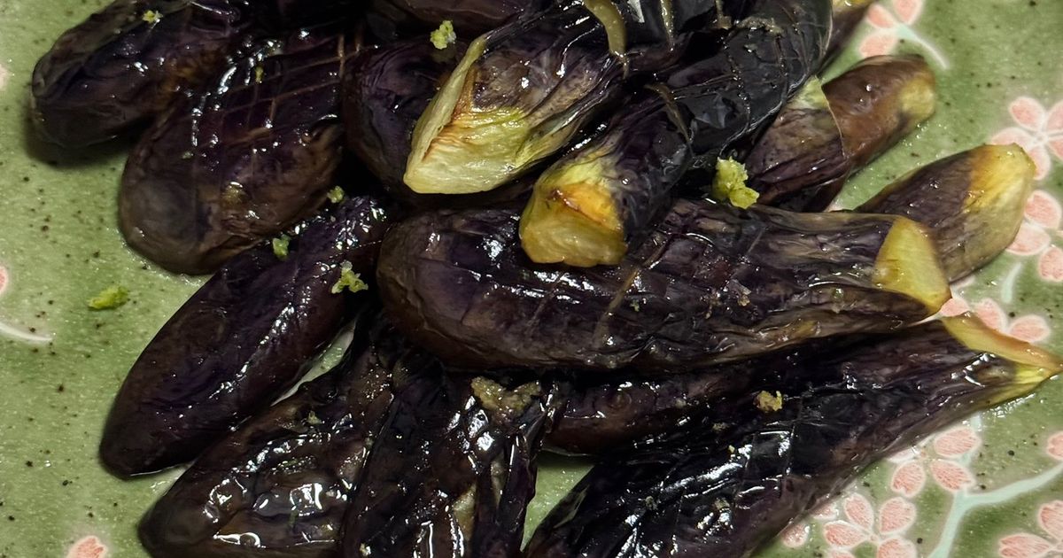 すだちと白だしなすの煮浸し(身内専用) by 山本十郎太 【クックパッド