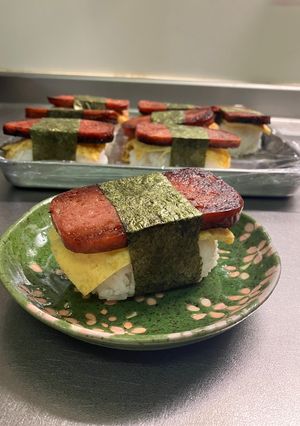 簡単!スパムにぎり-レシピのメイン写真