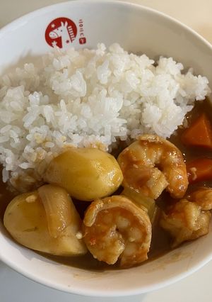 マイルドな海老カレー🦐-レシピのメイン写真