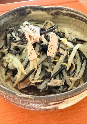 鉄分たっぷり副菜⭐︎ひじきともやしのサラダ-レシピのメイン写真