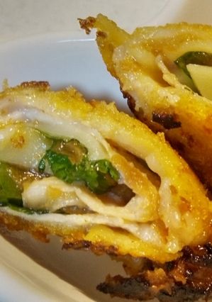 梅肉ソースで挟んだ大葉&チーズの豚巻き-レシピのメイン写真