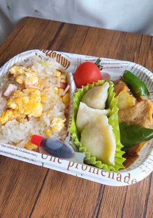 本日のお弁当（2025）☆炒飯弁当♪-レシピのメイン写真