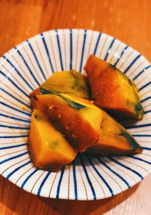 【甘酒】かぼちゃの煮物-レシピのメイン写真