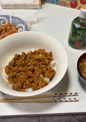 ロコモコ丼（卵なし）-レシピのメイン写真