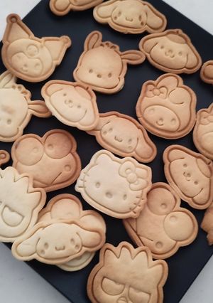 ココナッツオイルで型抜きクッキー-レシピのメイン写真