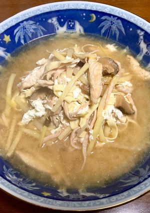 ランチに！本格中華の豆腐皮スープ麺-レシピのメイン写真