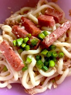 炒めないうどんチャンプル-レシピのメイン写真