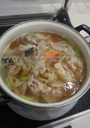 ヒラマサのあら汁-レシピのメイン写真