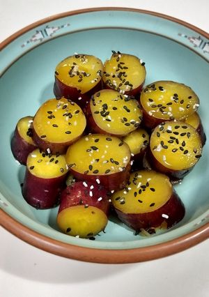 ほっこり秋の味覚！さつまいもの甘露煮-レシピのメイン写真