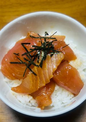 マグロ漬け丼-レシピのメイン写真