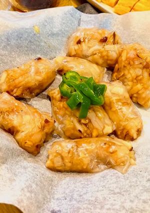 もちもち!えびのライスペーパー焼売-レシピのメイン写真