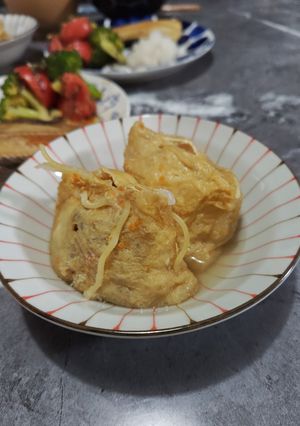 豚コマ肉と白滝のコンソメ袋煮☆-レシピのメイン写真
