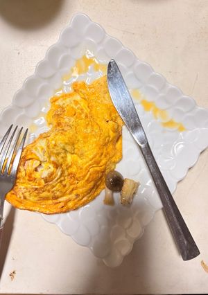 簡単！しめじの明太オムレツ♪-レシピのメイン写真
