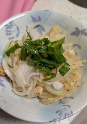 即席おつまみ！天かすと玉ねぎの香ばし和え-レシピのメイン写真