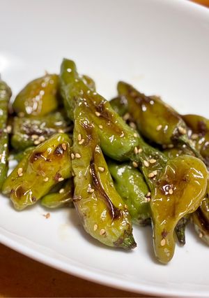 簡単！やみつき！ししとうの生姜醤油焼き-レシピのメイン写真