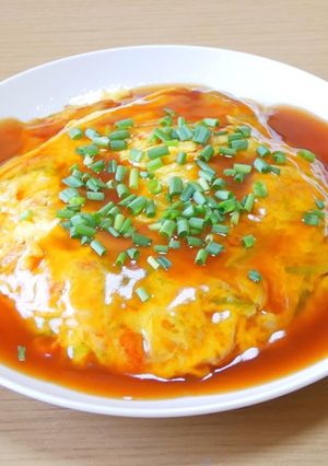 天津飯-レシピのメイン写真