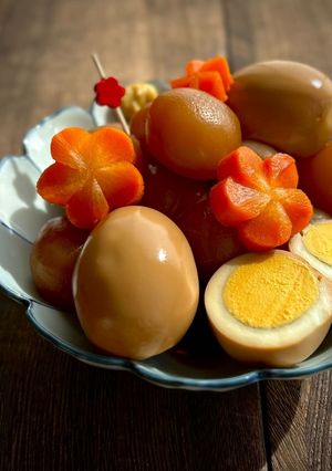 味玉こん-レシピのメイン写真