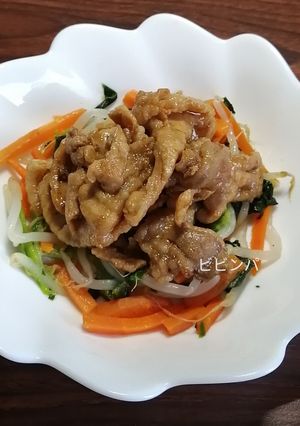 お手軽ビビンバ丼-レシピのメイン写真