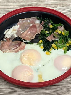 ワンプレート目玉焼き-レシピのメイン写真
