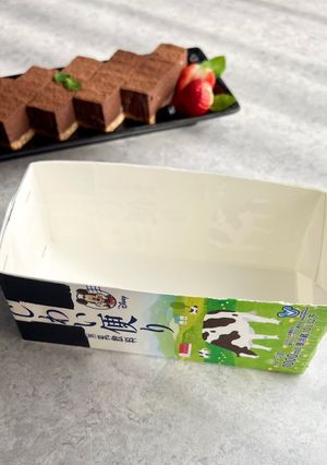 牛乳パックでケーキ型(16×7cm)-レシピのメイン写真