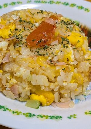 たっぷり野菜のたまごチャーハン-レシピのメイン写真