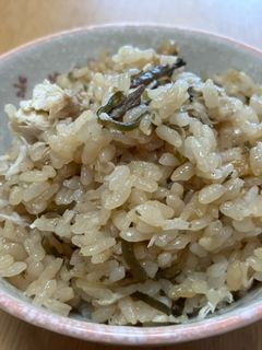 さばと塩昆布の炊き込みご飯-レシピのメイン写真