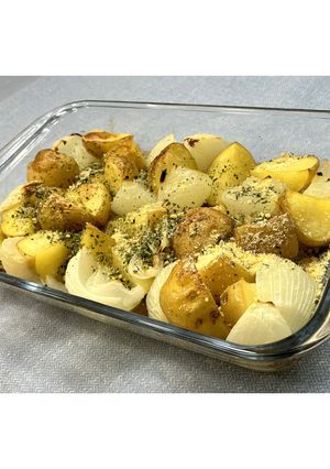 じゃがいもと玉ねぎののり塩★動画あり★-レシピのメイン写真