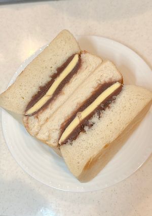 あんバターサンド♡-レシピのメイン写真