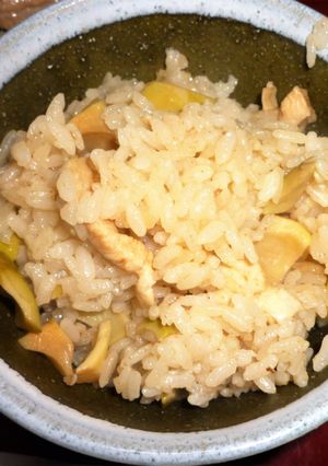 真竹と鶏肉の炊き込み御飯-レシピのメイン写真