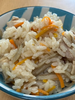 鶏ごぼうの炊き込みご飯-レシピのメイン写真