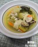 台湾家庭料理*高菜＆豚肉のかんぴょう結び