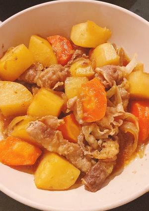 ひたすら簡単な肉じゃが♪-レシピのメイン写真