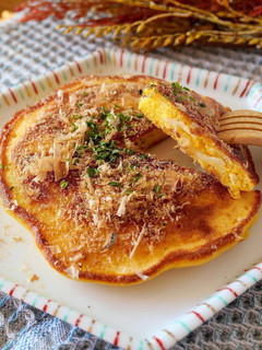 かぼちゃと米粉のお好み焼き-レシピのメイン写真