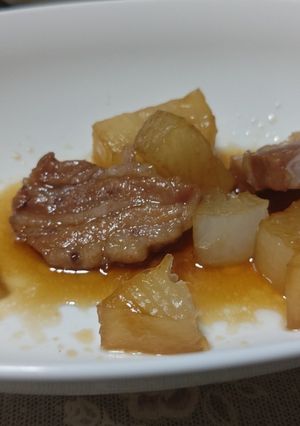 豚バラと大根の煮付け-レシピのメイン写真