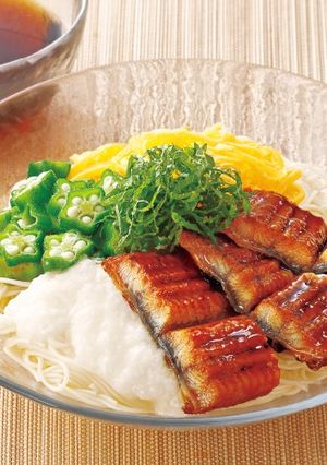 うなぎそうめん-レシピのメイン写真