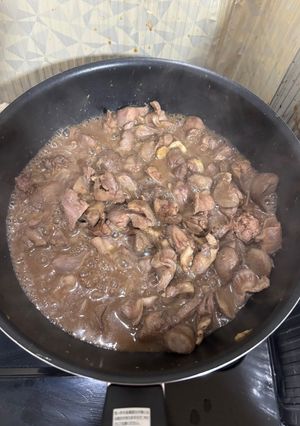 鳥もつの炒め煮-レシピのメイン写真