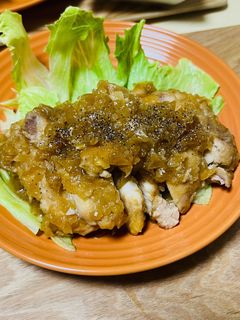 鶏もも肉のオニオンソテー-レシピのメイン写真