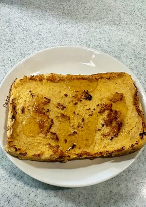 【血糖対策】オートミールのフレンチトースト風-レシピのメイン写真