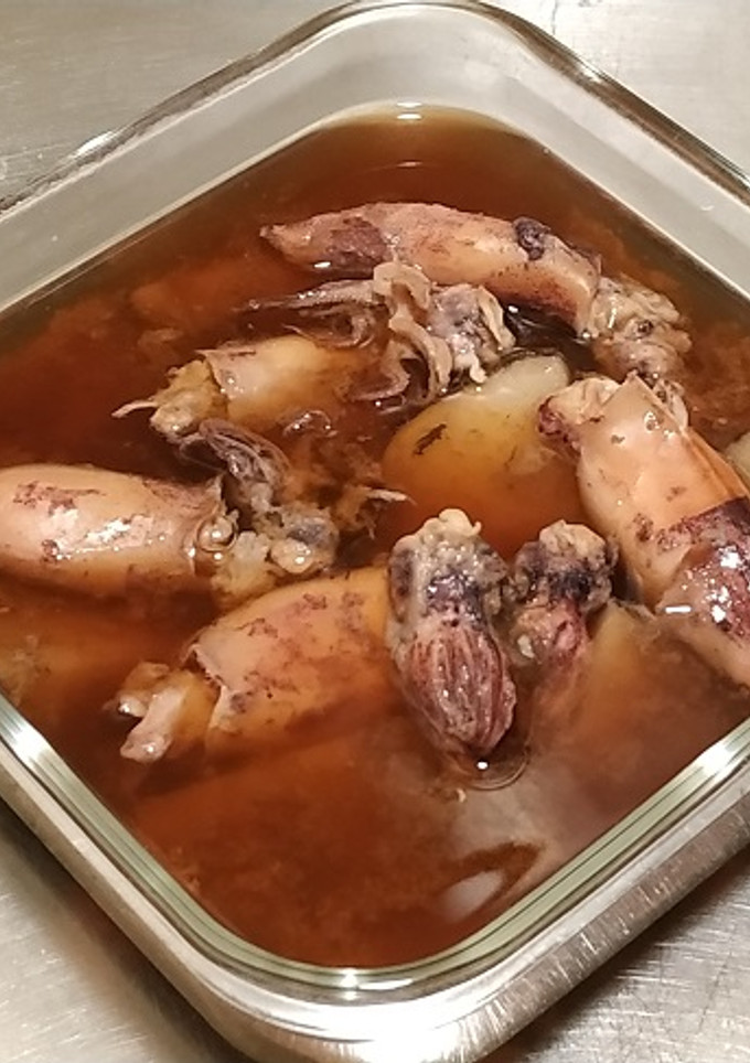 皮付き里芋とやりいかの煮物-レシピのメイン写真