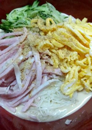 濃厚ごまつゆ素麺-レシピのメイン写真