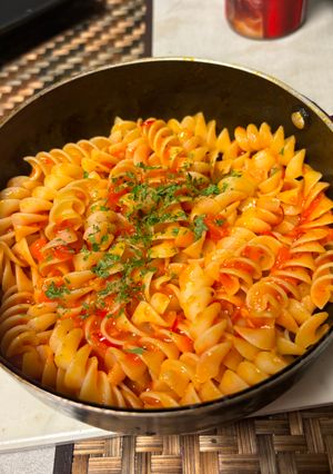 アラビアータのおつまみパスタ(フジッリ)-レシピのメイン写真