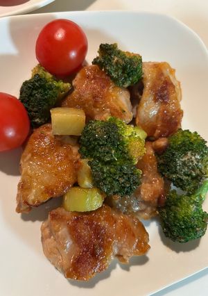 鶏とブロッコリーケチャマヨ炒め-レシピのメイン写真