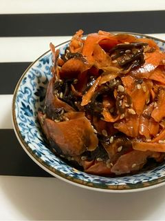 人参と塩昆布の和え物 マリネ 漬物-レシピのメイン写真