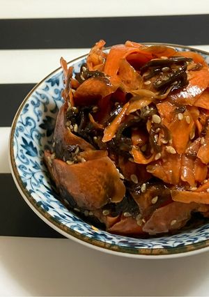 人参と塩昆布の和え物 マリネ 漬物-レシピのメイン写真