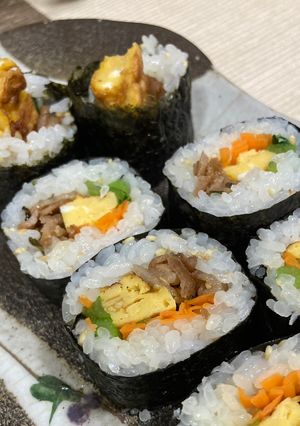 作った人の特権 海苔巻きの端っこ-レシピのメイン写真