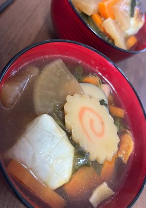 具だくさん【定番】お雑煮-レシピのメイン写真