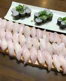 【新鮮お寿司】タチウオ寿司&タチウオ巻き